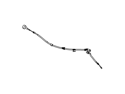 Ford CB5Z-2A635-B Rear Cable