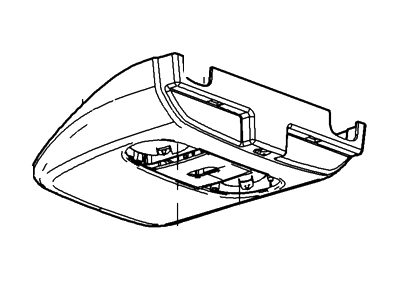 Ford 4L3Z-18519A70-BAF Console Assembly - Overhead