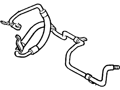 Ford F32Z3691B Power Steering Suction Hose