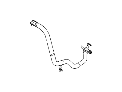 Ford 6R3Z-3A713-A Power Steering Return Hose