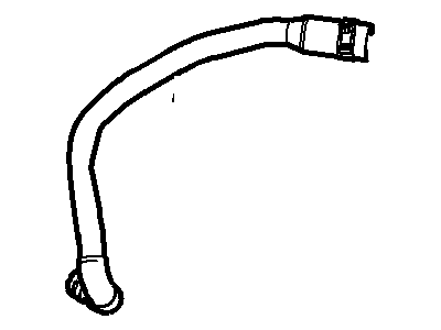 Ford XF2Z-8075-AA Overflow Hose