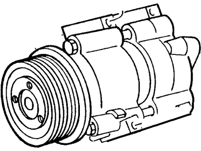 Ford XL5Z19703AA Compressor Assembly A/C