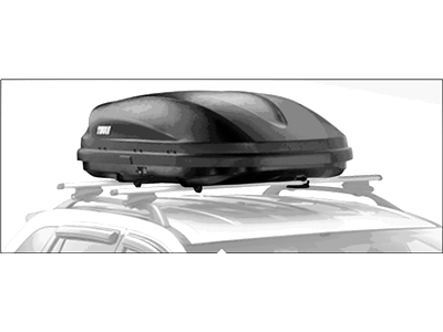 Ford VAT4Z-7855100-E Racks and Carriers by THULE - Cargo Box 91.5 x 33.5 x 15.5