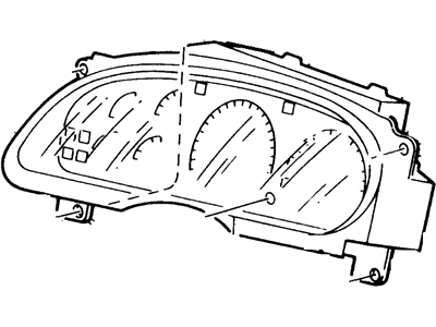 Ford 5C7Z-10849-BA Instrument Cluster