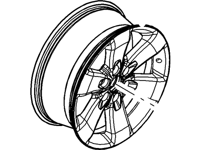 Ford AL3Z-1007-M Wheel Assembly