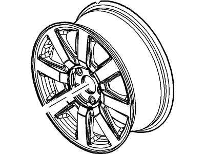 Ford 8G1Z-1007-ACP Wheel Assembly