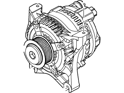 Ford 7R3Z-10346-B Alternator Assembly
