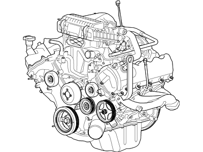 Ford 7L3Z-6007-C Engine Assembly