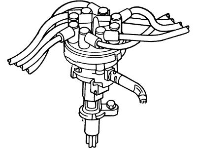 Ford F1TZ-12127-C Distributor Assembly