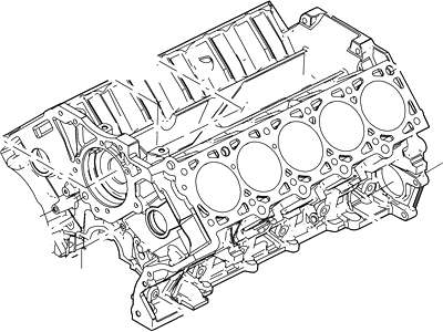 Ford 5C3Z-6010-AA Cylinder Block