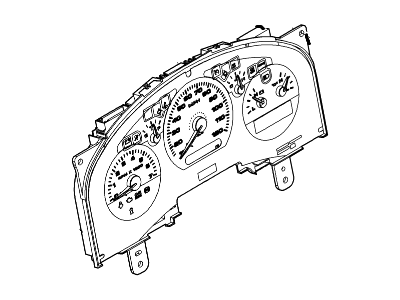 Ford 7L3Z-10849-MB Instrument Cluster