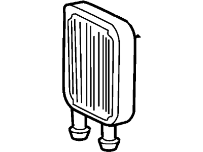 Ford F68Z-18476-AA Heater Assembly - Less Radiator