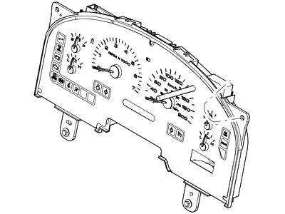 Ford 4L3Z-10849-BC Instrument Cluster