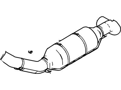 Ford 7L3Z-5E212-AA Catalytic Converter Assembly