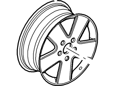 Ford 6E5Z-1007-AACP Wheel Assembly