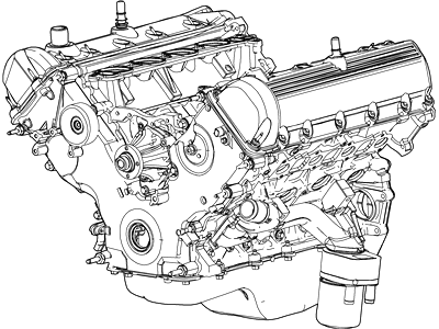 Ford 9C2Z-6006-BARM Engine