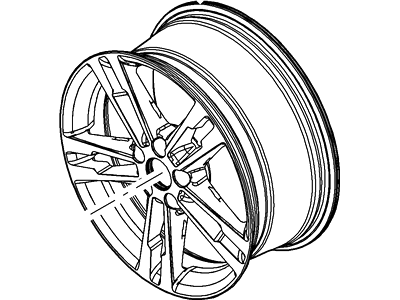 Ford 9R3Z-1007-C Wheel Assembly