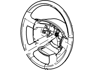 Ford 3C5Z-3600-GAB Steering Wheel Assembly