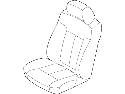 Ford VBC3Z-26600D20-A Seat Savers by Covercraft - Captains Chair, Front Seat, Carhartt Brown