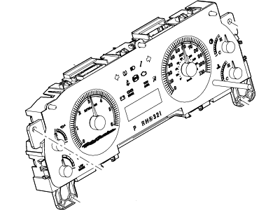 Ford 5C3Z-10849-ZB Instrument Cluster