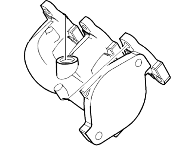 Ford YF1Z-9431-FD Exhaust Manifold Assembly