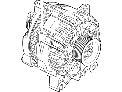 Ford 6L2Z-10346-A Alternator Assembly