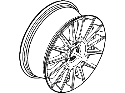Ford 9S4Z-1007-A Wheel Assembly