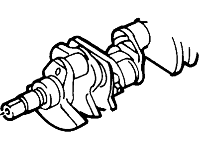 Ford F1AZ-6303-ARM Crankshaft