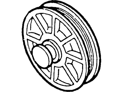 Ford F5TZ-3A733-A Pulley