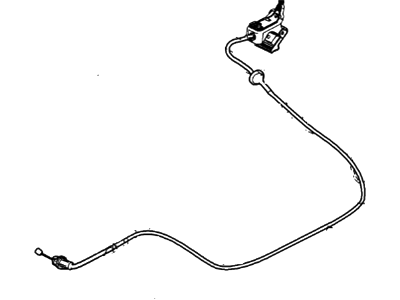 Ford 5L1Z-16916-AAH Release Cable