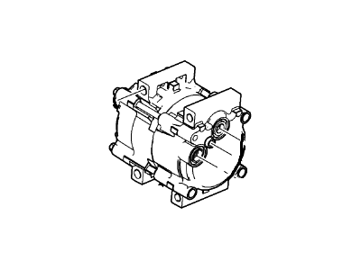 Ford 8U2Z-19V703-BARM Compressor Assembly