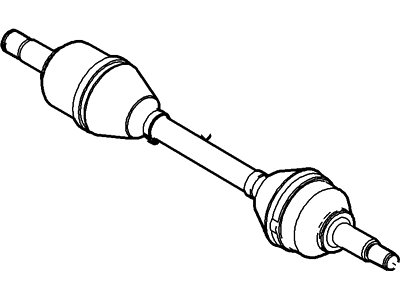 Ford 8A8Z-3B437-A Front Axle Shaft