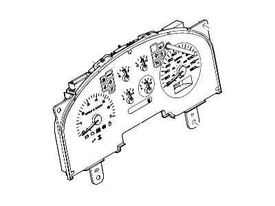 Ford 5L3Z-10849-CB Instrument Cluster