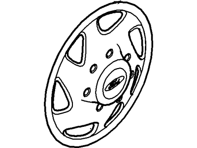 Ford 4C2Z-1130-BACP Wheel Cover