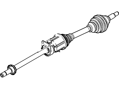Ford DG1Z-3B436-B Front Axle Shaft