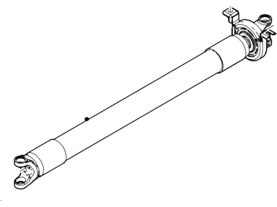 Ford BL3Z-4R602-M Drive Shaft Assembly
