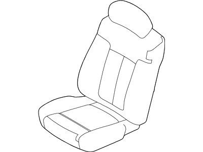 Ford VAC3Z-15600D20-C Kit - Front Seat Cover