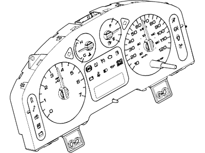 Ford 6G1Z-10849-FA Instrument Cluster