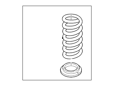 Ford 2R3Z-5560-AA Spring - Rear