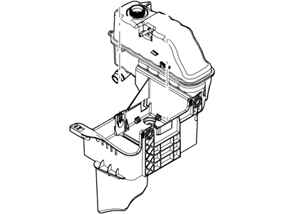 Ford BC3Z-8A080-B Tank Assembly - Radiator