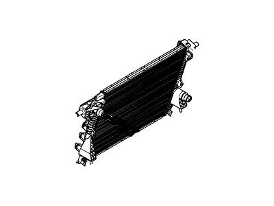 Ford BC3Z-8005-A Radiator Assembly