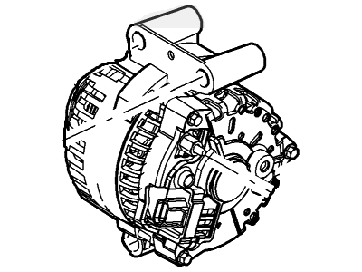 Ford 98AZ-10346-FA Alternator Assembly