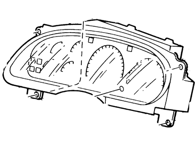 Ford 3C3Z-10849-JA Instrument Cluster
