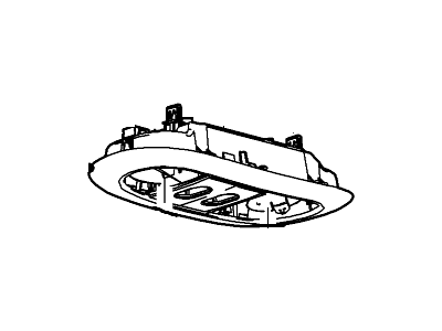 Ford 4L3Z-18519A70-AAG Console Assembly - Overhead