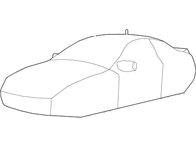Ford AR3Z-19A412-B Full Vehicle Cover - Weathershield Style For V6/GT