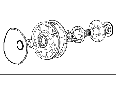 Ford F4AZ-7A103-A Pump Assembly - Oil