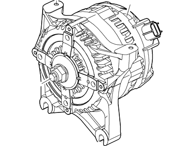 Ford 2L7Z-10346-BB Alternator Assembly