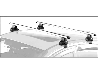 Ford VDS4Z-5455100-A Racks and Carriers by Thule - Removable Roof Rack