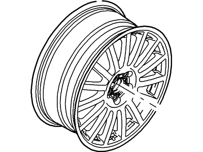 Ford 5T5Z-1007-AA Wheel Assembly