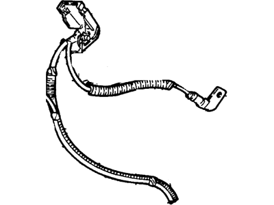 Ford 4F1Z-14300-AB Battery To Starter Motor Cable